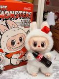 Labubu Monster Coca-Cola Series Plush Keychain Blind Box - 1 PC