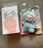 Labubu Big Into Energy Monster Plush Keychain - 1 PC (Blue)