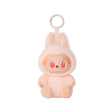 Labubu Monster Anime Character Plush Keychain - 1 PC (DaDa Pink)